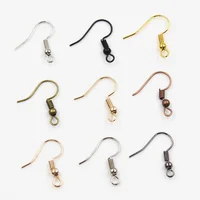 New Fashion 100pcs Earring Findings 20x17mm DIY Earrings Clasps Hooks Fittings DIY Jewelry Making Accessories Iron Hook Jewelry 1