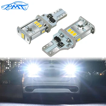 

BMTxms 2Pcs W16W T15 LED Canbus Car Backup Reserve Light Tail Lamp Bulb No Error For Lada Granta Niva Priora Kalina Xray Vesta