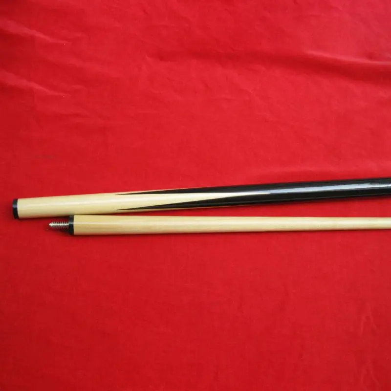 

2 Pcs 145cm/57inch American Snooker Wood Pool Cue Assemble Children Adult Home B