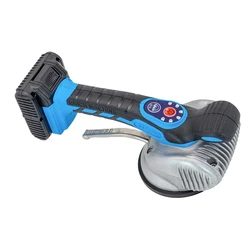 Machine à travailler le carrelage à 6 vitesses, appareil à vibrations, 10 000ma, 15 000vpm, outil de nivellement de carreaux, 2 Batteries 