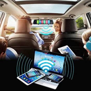 

Phisung K7 GPS Car 1080P HD Android 8.1 Outdoor Anti-resistance Repairing Parts DVR Dash Camera with Rear View Camera