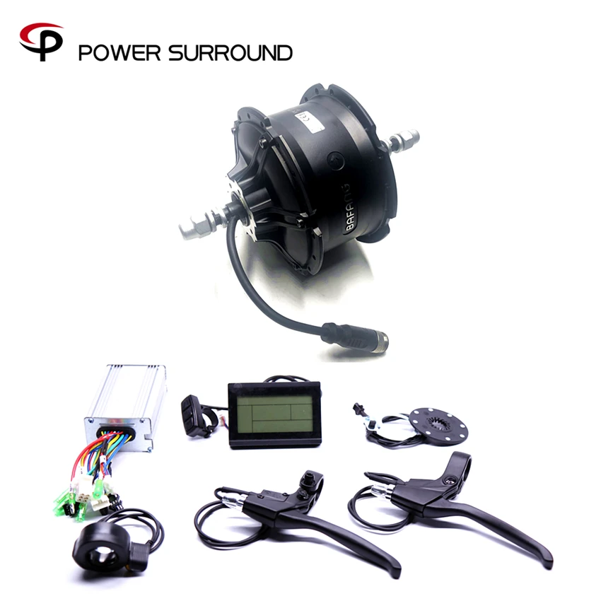 Kit Conversion Vélo électrique 48V 1000W 1500W Moteur Arrière 29/26 Pouces