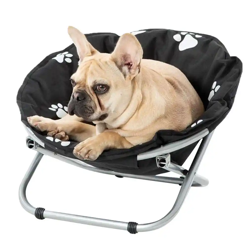 Pet Cot Elevated Bed Portable Folding Pet Chair Cat Dog Sleeping Nest Dog Kennel Sofa Bed For Cats Small Dogs Pet Lounge Chair Houses