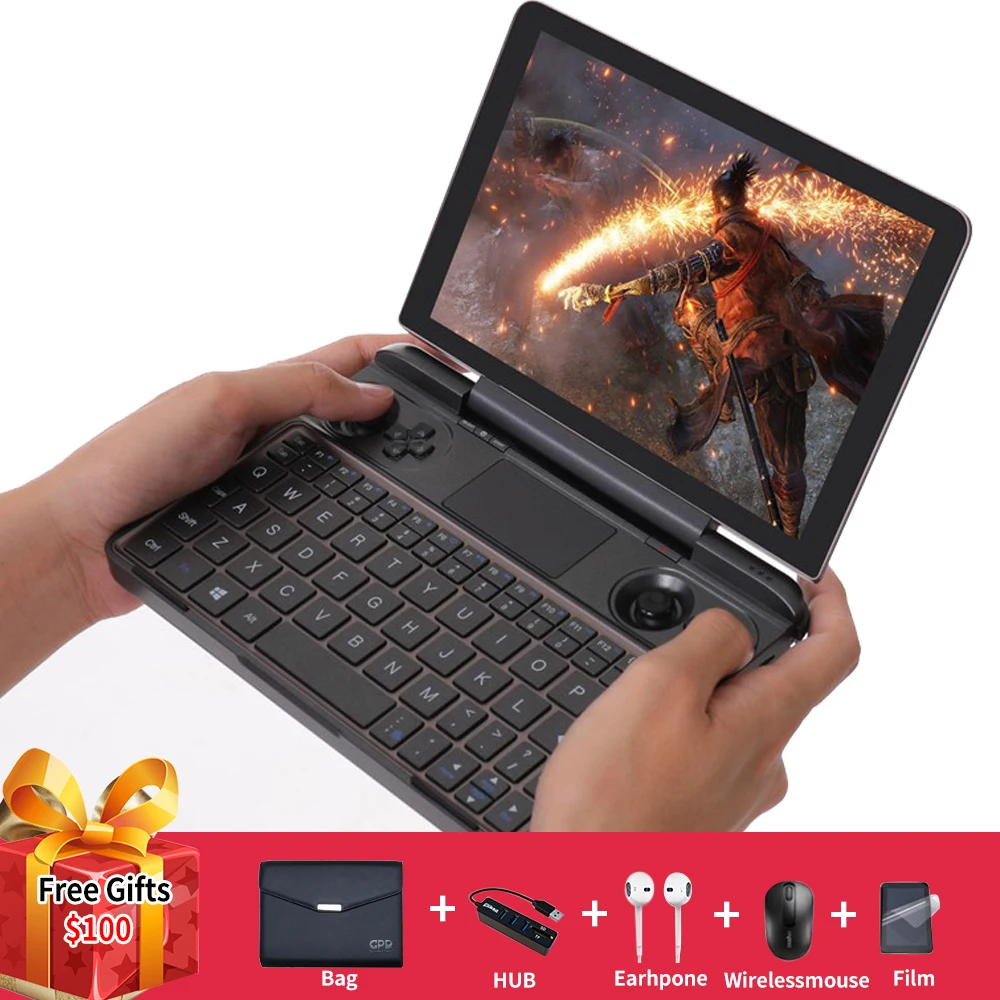 Портативная игровая консоль Gpd win max Intel core I5 1035G7 для игр AAA геймпад планшет Windows 10