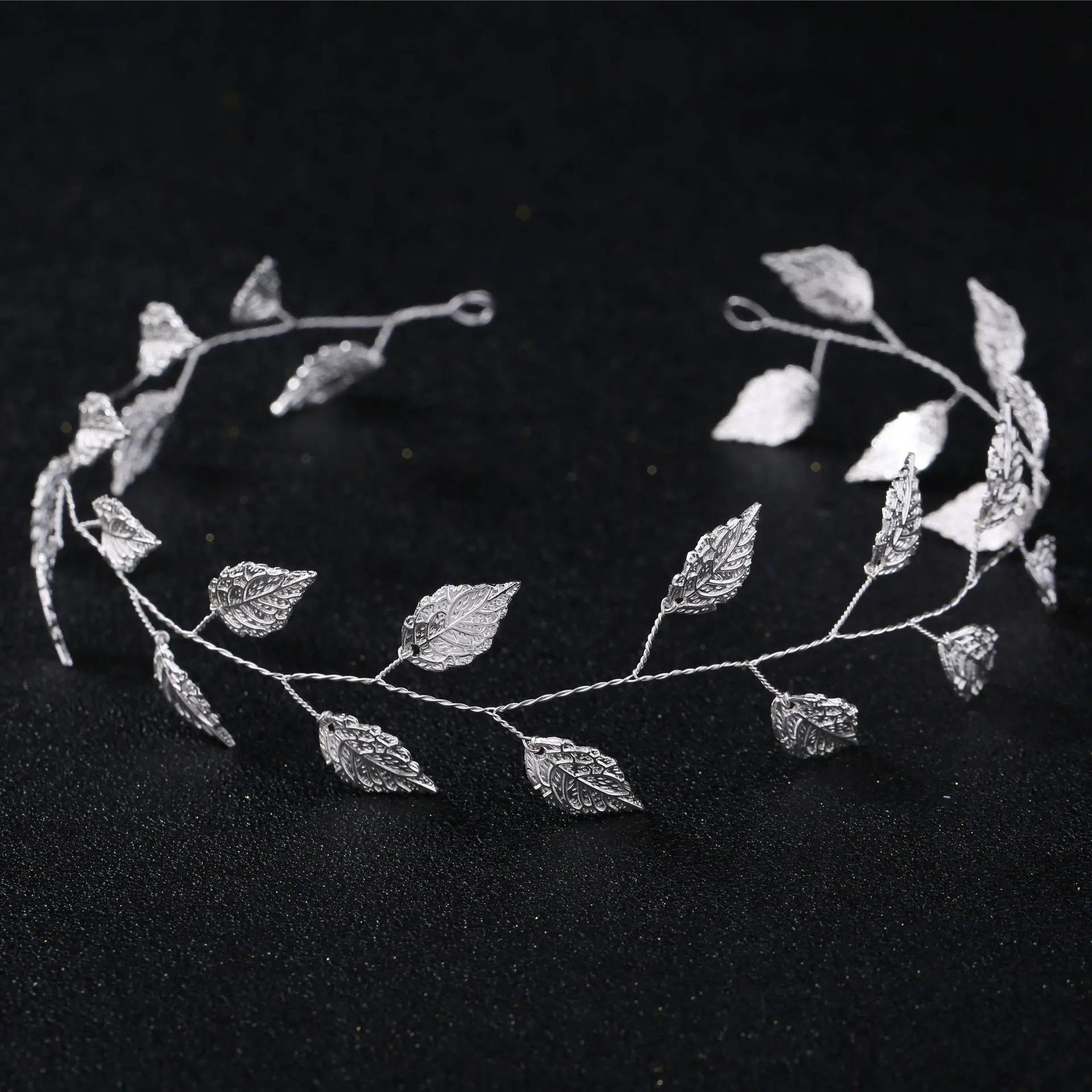 Bridal Headwear Hair Accessory Jewelry Accessories Hair Headdress Hair Band Crown Gold Color Bridal Tiaras Headbands for Women