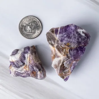 

Natural Amethysts Rough Stone Degaussing Stone Ornamental Crystal Mineral Box-Packed Home Decor..