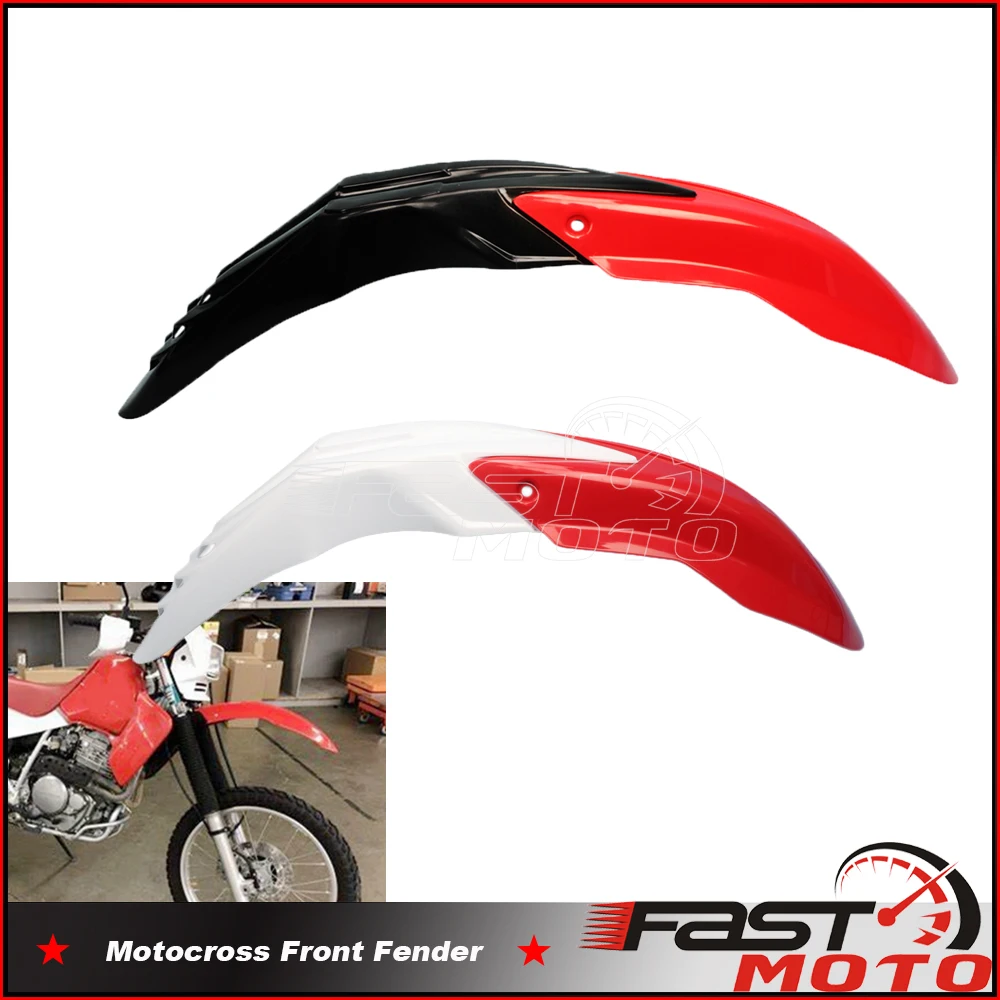 Off Road Motocross Abs Plastica Anteriore Parafango Parafango Enduro Paraspruzzi Copertura Per Yamaha Rmz Rm Dr Dr-Z 125 450 250 Cc Universale