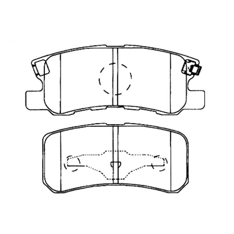AKEBONO Колодки тормозные дисковые задние ПОДХОДЯТ ДЛЯ MITSUBISHI ASX OUTLANDER XL OUTLANDER III 12- LANCER CY CX PAJERO III-IV