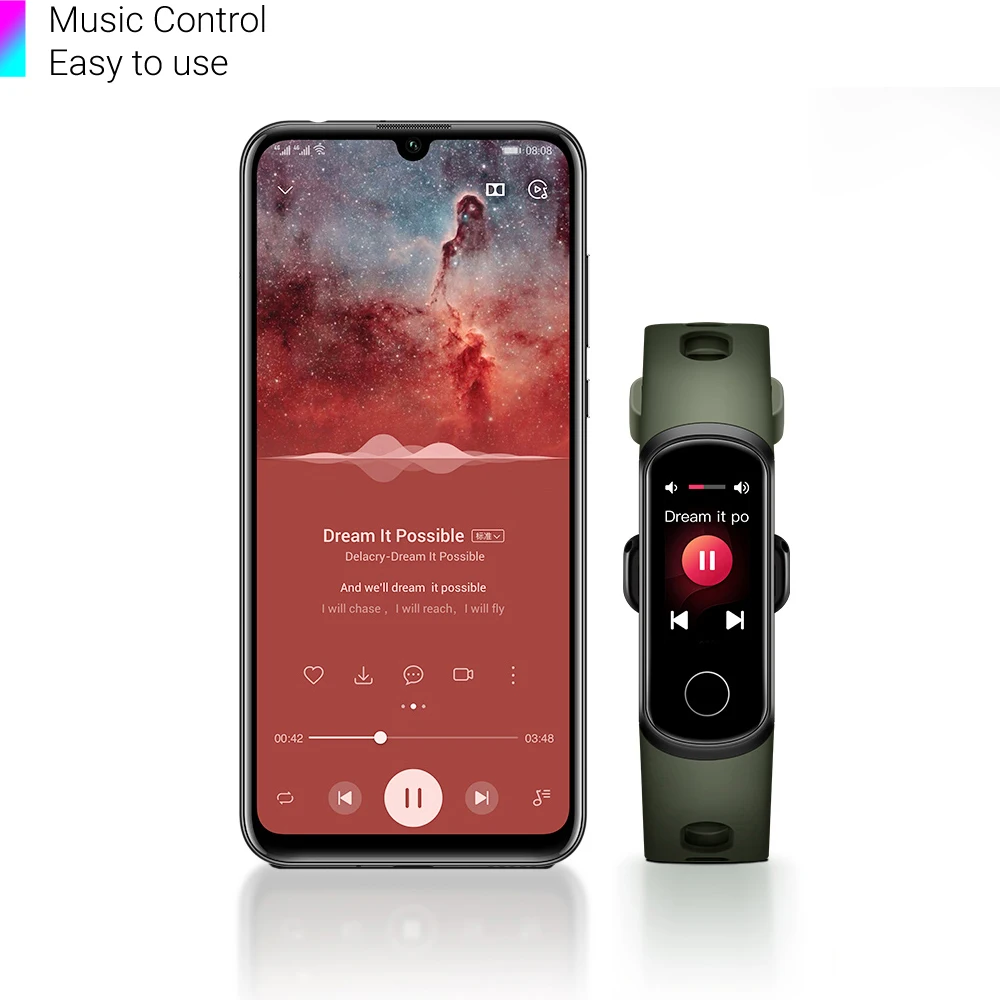 Huawei Honor band 5i, умный Браслет, измеритель уровня кислорода в ...