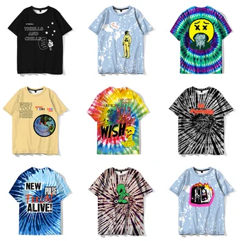 

New Fashion Fan Wear Travis Scott Astroworld Funny T-shirt Men Personality Hip Hop Cool Streetwear Hipster Tee Tops Camiseta
