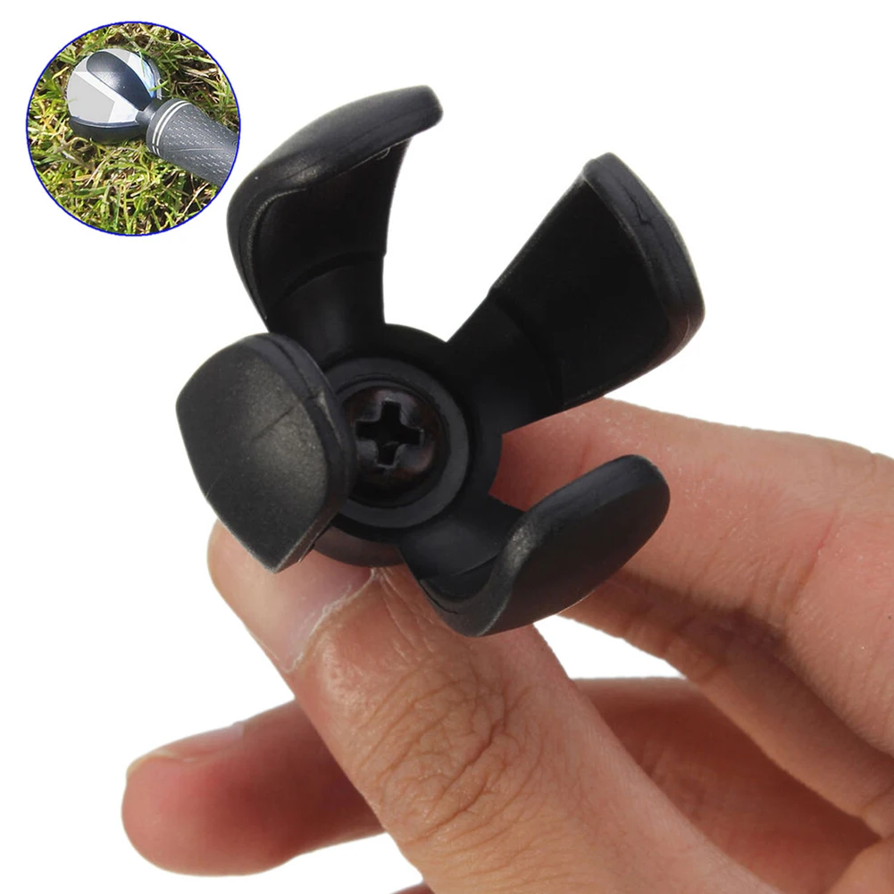 New 4 Prong Golf Ball Pick Up Tool Ball Pick Up Professional Golf Accessories Retriever Grabber Claw Sucker Tool For Putter Grip