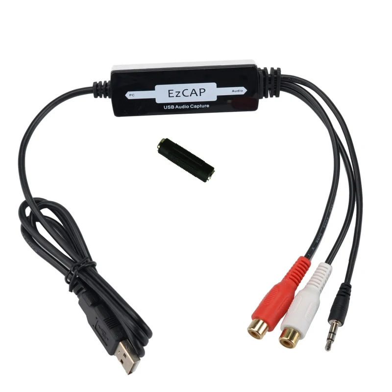 Ezcap Оригинальная виниловая кассета для CD/USB аудио захвата MP3 WMA WAV OGG конвертер рекордер изменить аудио в MP3 формат к ПК