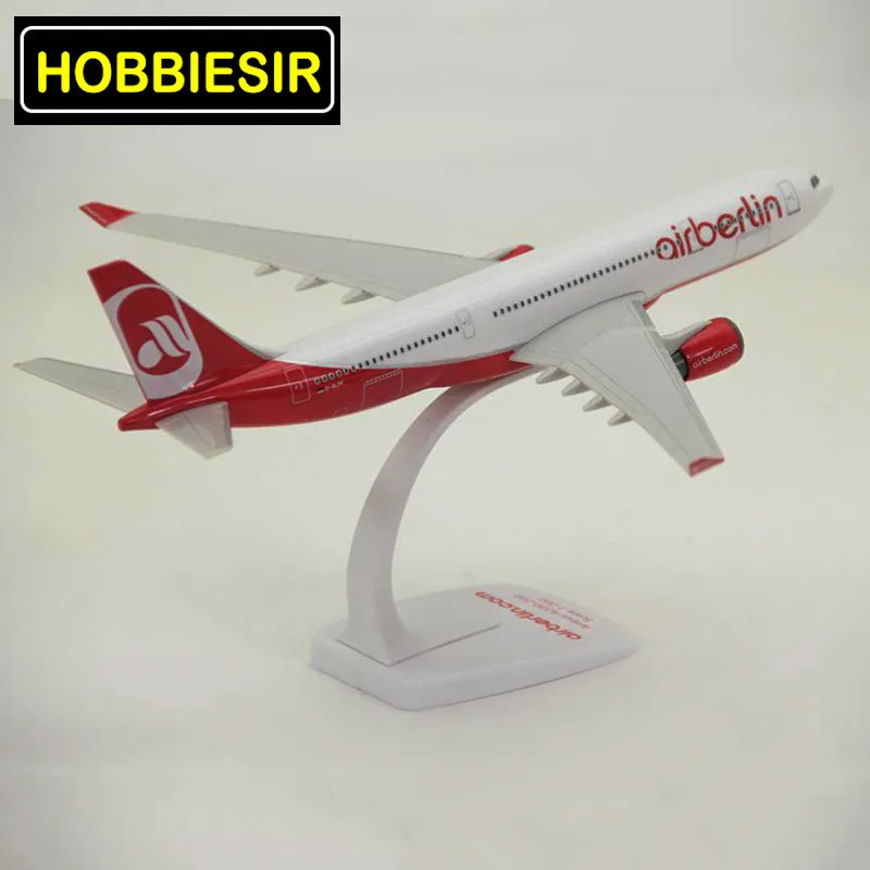 30 см авиасимулятор модель 1:200 Airbus A330-200 Air Берлинская авиакомпания W база без колеса самолет коллекционный displaytoy