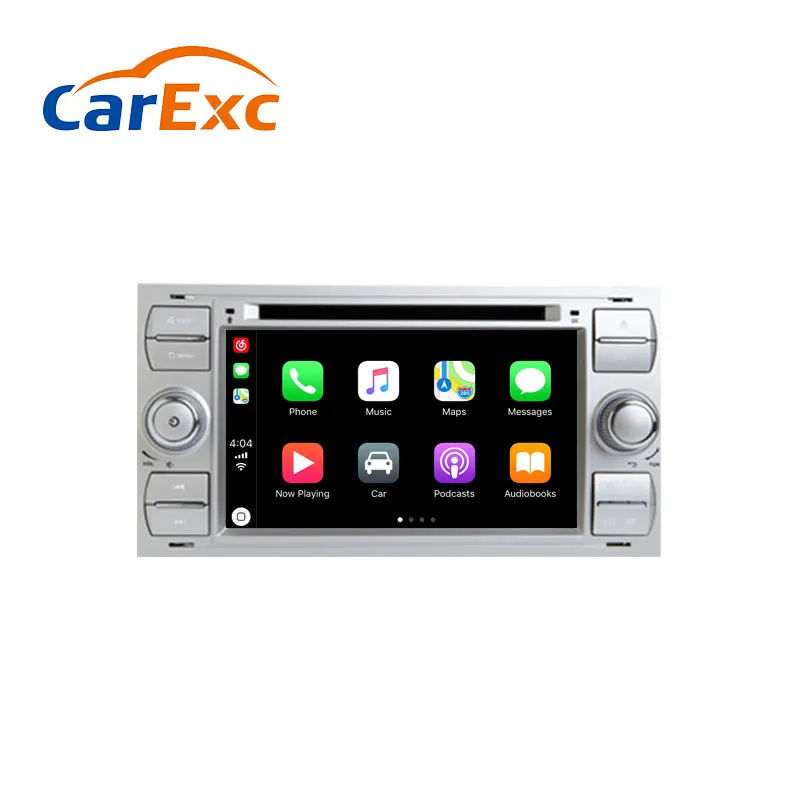 Android 9 0 Авторадио встроенный CarPlay GPS навигатор совместимый с Ford Focus 2 Mondeo S C Max Fiesta Kuga