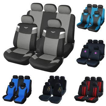 

AUTOYOUTH Seat Covers Universal Car Seat Cover Interior Accessories Vehicle Black Seat Cover Car Styling Flower style for girls