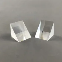 3 шт. 30*30 мм K9 оптическое стекло правый угол треугольная призма хрустальный светильник эксперимент