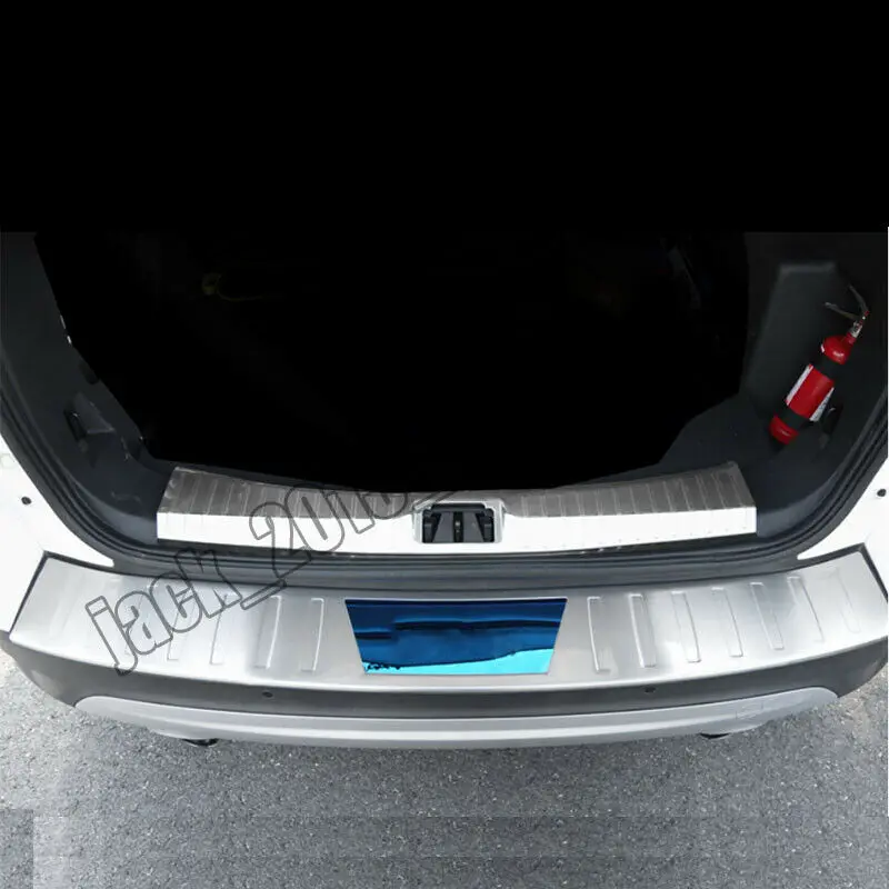 Car modification Car accessories steel Outer Rear Bumper Protector Plate Guard Sill For Ford Kuga Escape 2013