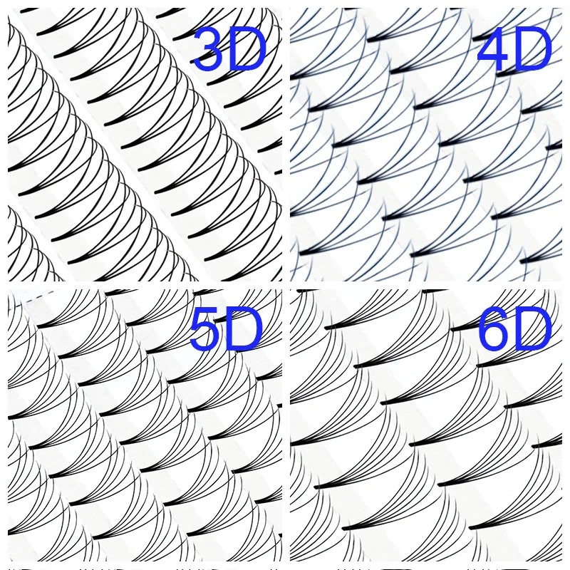 Предварительно сделанные объемные веера 3d/4d/5d/6d/ресницы для наращивания русский объем норковые ресницы для наращивания Make Up Cilios