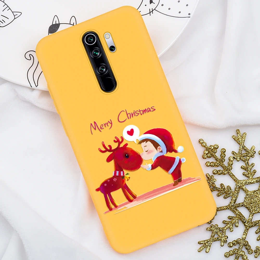 Чехол для спортивной камеры Xiao mi Red mi Note 8 Pro мягкая термополиуретановая накладка на заднюю панель для Xiaomi mi 9 SE 9T Pro 8 Red mi Note 7 8 Pro 6 K20 чехол для телефона с рождественским рисунком