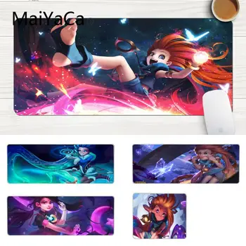 

MaiYa Zoe League of Legends Unique Desktop Pad Game Mousepad Comfort Mouse Mat Gaming Lockedge Mousepad Gaming Mouse Pad