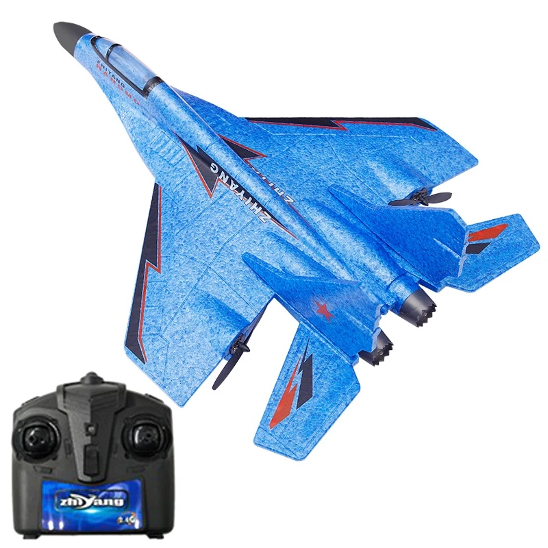 

40mm Wingspan EPP RC Glider War Aircraft RTF With LED Mode 2 Night Flight Airplane