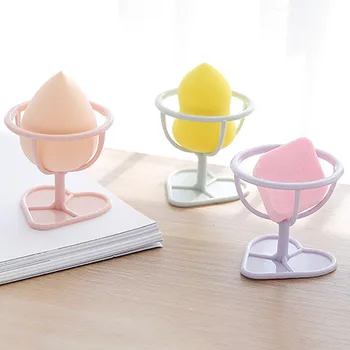 

1Pc Makeup Puff Rack Sponge Holder Beauty Makeup Powder Puff Blender Storage Rack Sponge Drying Stand Holder Beauty Tool
