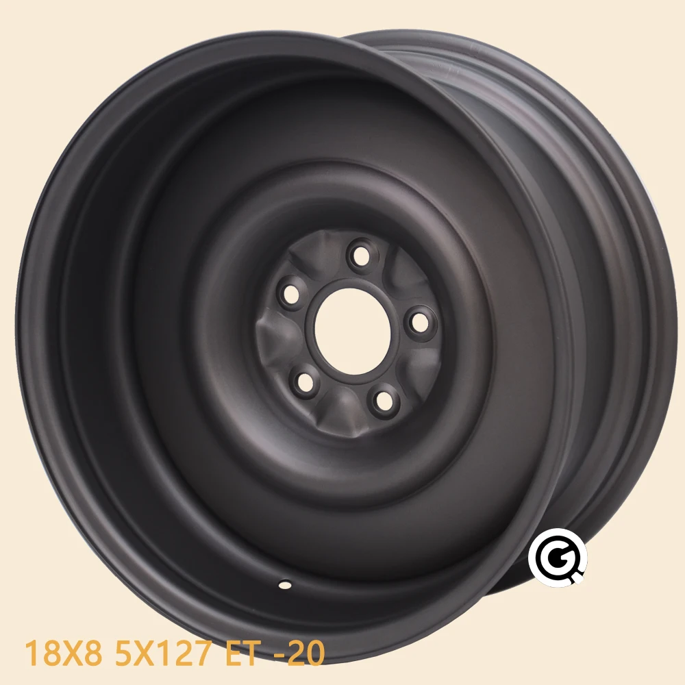 18 дюймовые стальные 18X8J 5 отверстий 5X127 офсет 20 wrangler автомобильные колеса с