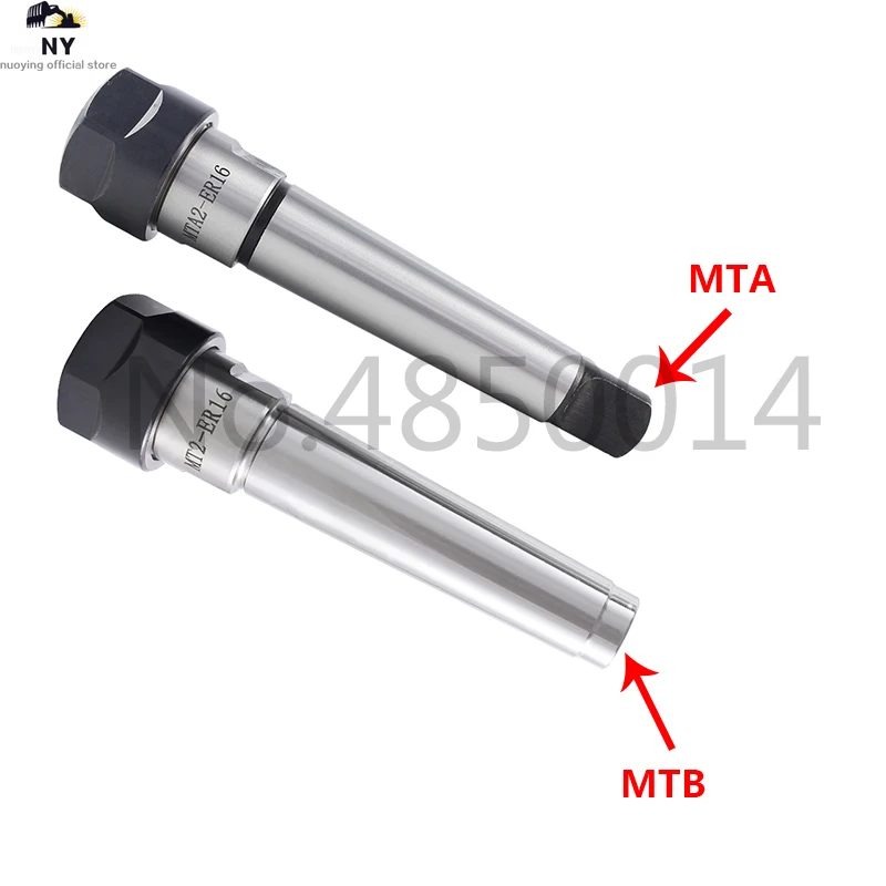 Конусный держатель цангового патрона MT1 MT2 MT3 MT4 Morse ER11 ER16 ER20 ER25 ER32 ER40 для станков с