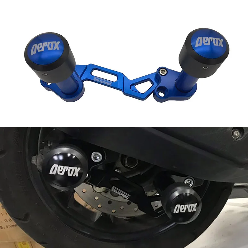 Для YAMAHA AEROX155 125 AEROX 155 125- аксессуары для мотоциклов ЧПУ рамка Краш колодки выхлоп Слайдеры Краш протектор