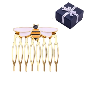 

Fashion Pearls Acetate Geometric Bee Comb Hair Clips For Women Girls Headband Sweet Hairpins Barrettes Hair Accessories Set