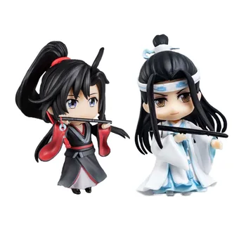 

2pcs Mo Dao Zu Shi i Wuxian Lan Wangji Action Figure Model Toy bjyxszd chenqingling Grandmaster of Demonic Cultivation gift toy