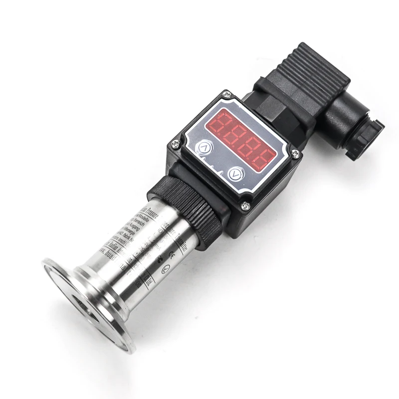 4-20MA Pressure Transmitter -100kPa.. -10~0~1MPa Transducer 0-5V Clamp Sensor Flat Film | Инструменты
