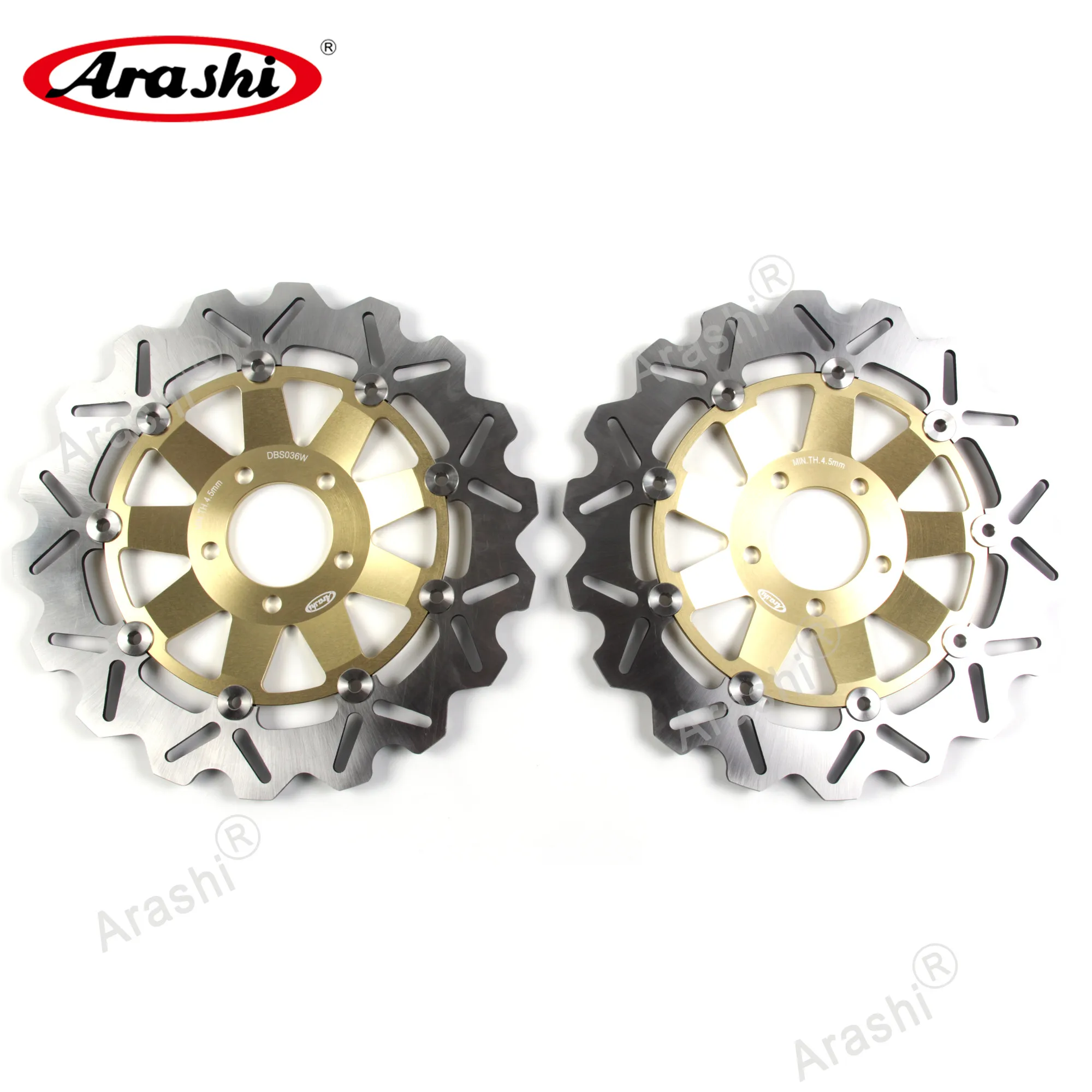 ARASHI передний тормозной диск для KAWASAKI ZR7 750 1999 2000 2001 2002 2003 CNC Тормозные диски роторы