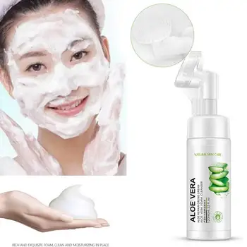 

2020 Skin Care Aloe Cleanser foam Anti Aging Natural Gel Daily Face Wash Exfoliating Deep Cleansing Hydration Blackheads