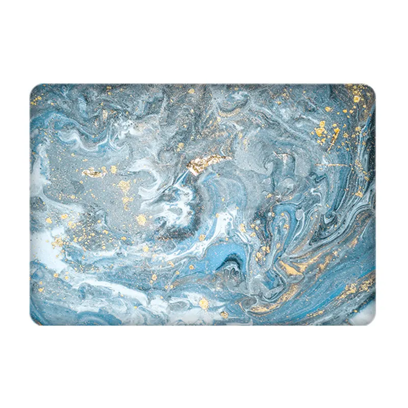 MC09 Sanmubaba мраморная текстура чехол для Macbook Pro retina 13 15 с сенсорной панелью для ноутбука macbook air 11 13 12 дюймов жесткий чехол - Цвет: MC09