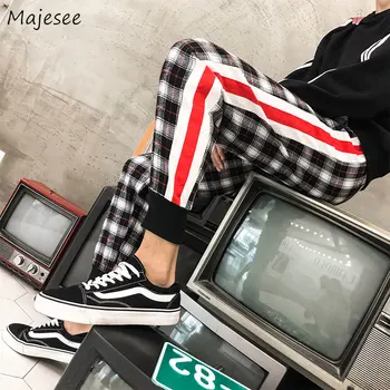 

Harem Pants Men Korean Style New Trendy Casual Mens Sweatpants Hot Sale Ankle-length Males Plus Size Drawstring Simple All Match
