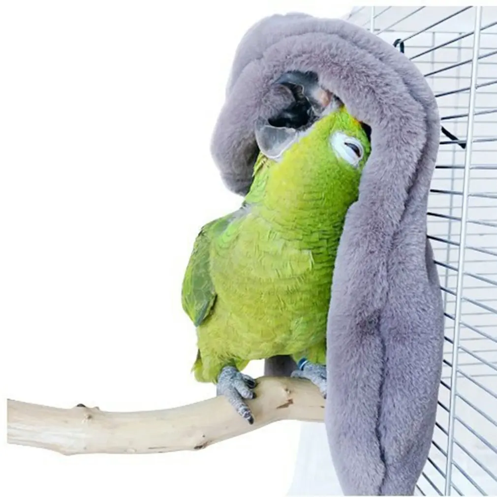 Wool Bird Blankets Bird Comfort Corner Parrot Cage Nestling Hut Warm
