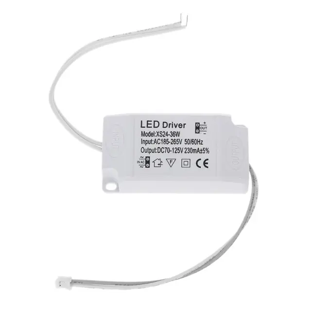 1PC LED Driver 8/12/15/18/21W LED Power Supply Unit Lighting Transformers  For LED Lights DIY Panel Lamp Driver DC