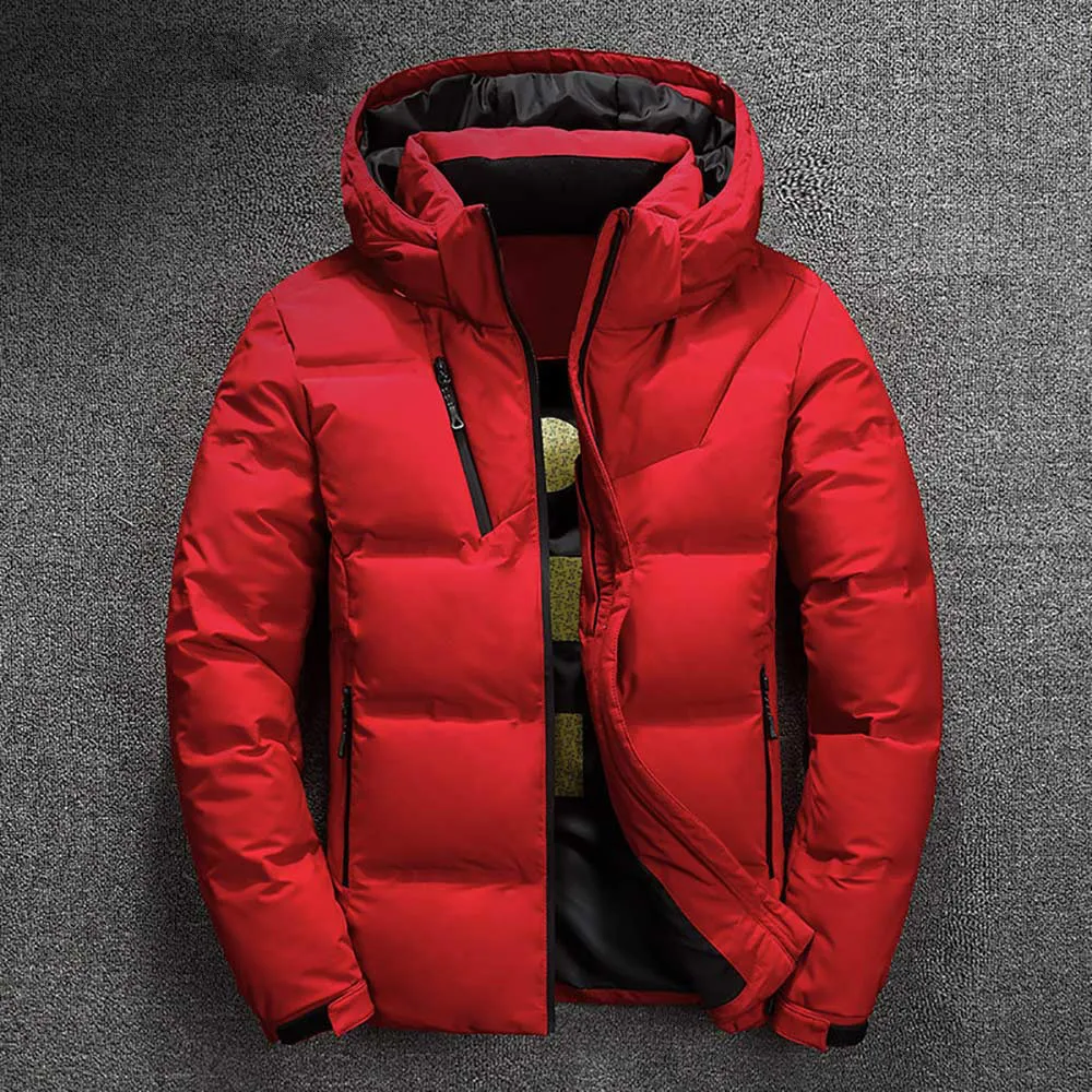 

ZOZOWANG High Quality White Duck Thick Down Jacket men coat Snow parkas male Warm Brand Clothing winter Down Jacket Outerwear
