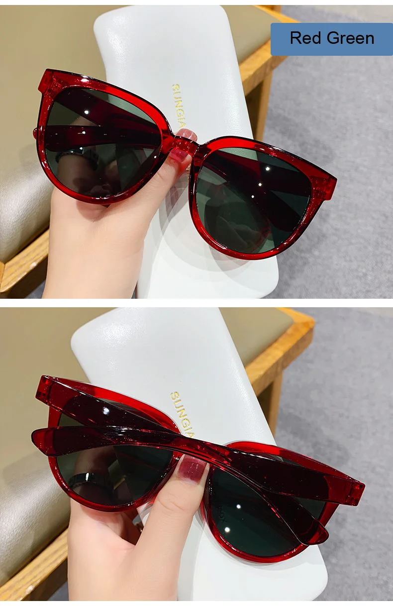 Vintage Cat Eye Sunglasses For Woman Fashion Brand Black Retro Sun Glasses Ladies Classic Outdoor Shades Designer Oculos_voghion.com