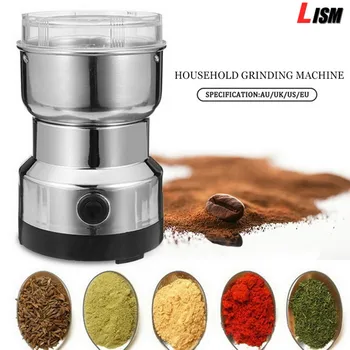 

Stainless Coffee Grinder Electric Mini Pepper Spice Mill Pepper Grinding Coffee Makers Multifunctional Milling Machine Kitchen