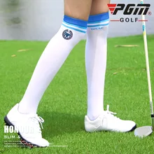 PGM Golf Sports Scoks Женские Дышащие Теннисный корт футбольные гетры носки гольфы для женщин D0373