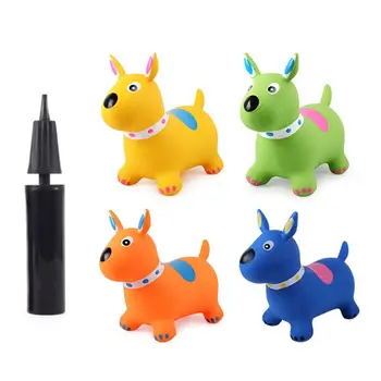 

Inpany Bouncy Dog Inflatable Jumping Puppy Hopper Bouncing Animal Toys for Kids Toddlers