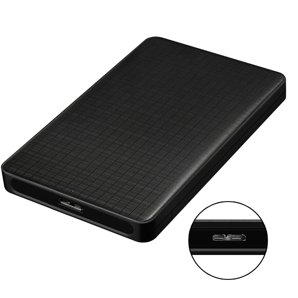 2 5inch HDD Enclosure Transmission External Storage USB 3 0 SATA SSD Mobile Hard Disk Case 5