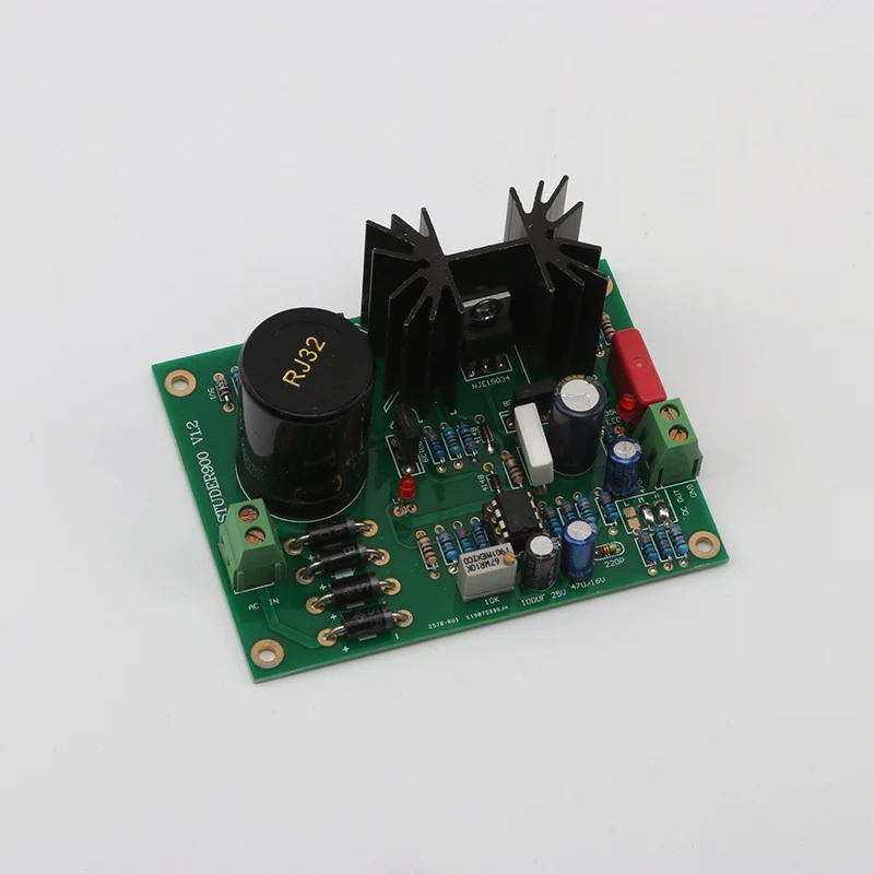 

KYYSLB LM317 LT1083 LT1085 Плата усилителя мощности Dual Op Amp TL072 DC5-24V STUDER900 стабилизированная напряжение плата питания с нагревом