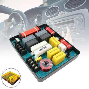 

12V 350W 3 Way Audio Speaker Crossover Treble + Midrange + Bass Independent Crossover Speakers Filter Frequency Divider