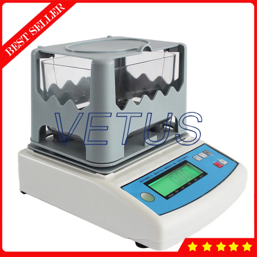 

VTS6002GT Electronic Densitometer Solid Rubber Plastic Density Meter With Density Volume Display 600g Capacity Density Tester