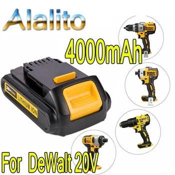 

New 20V 4000mAh DCB200 Li-ion Rechargeable Power Tool Battery For DEWALT DCB203 DCB181 DCB180 DCB200 DCB201 DCB201-2 L50