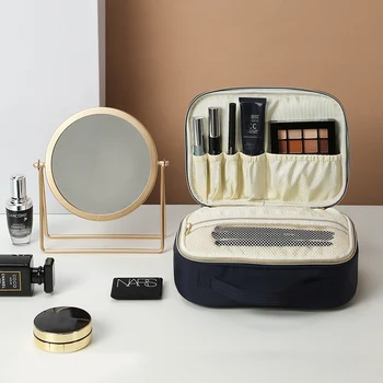 

High Quality Makeup Bag Portable Women Beauty Case Cosmetic Bag Toiletries Organizer Wash Pouch Travel Essential Kits Supplies
