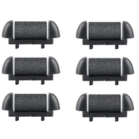 6Pcs Foot care tool Heads Hard Skin Remover Refills Replacement Rollersfor Cracked Heels Calluses and Dead Skin 1